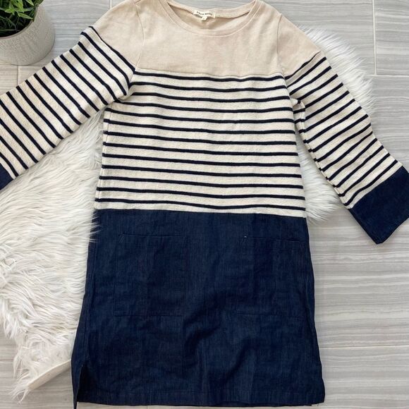 Stevie Hender Striped Denim Dress - Picture 2 of 8